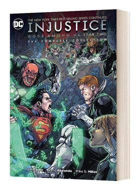 英文原版 Injustice Gods Among Us Year Two The Complete Collection 不义联盟 神在我们中间 第二年 全集 英文版 进口英语书籍