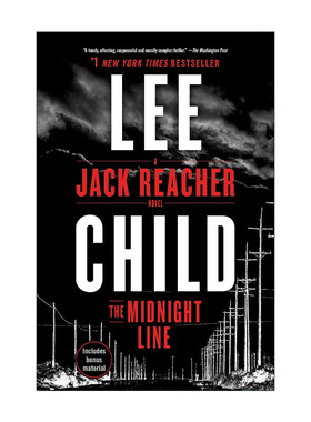 英文原版 The Midnight Line 命悬一线 Jack Reacher侠探杰克雷切尔系列22 Lee Child李查德 英文版 进口英语原版书籍