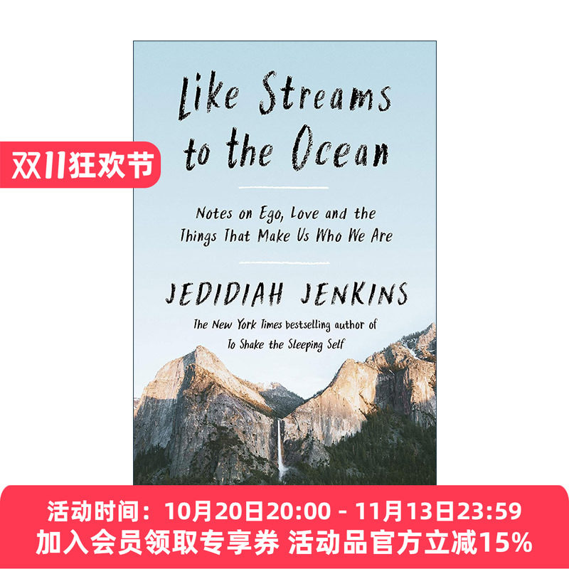 英文原版 Like Streams to the Ocean 似溪流入海 关于自我 爱和那些造就我们的一切 杰迪迪亚·詹金斯 精装 进口英语原版书籍