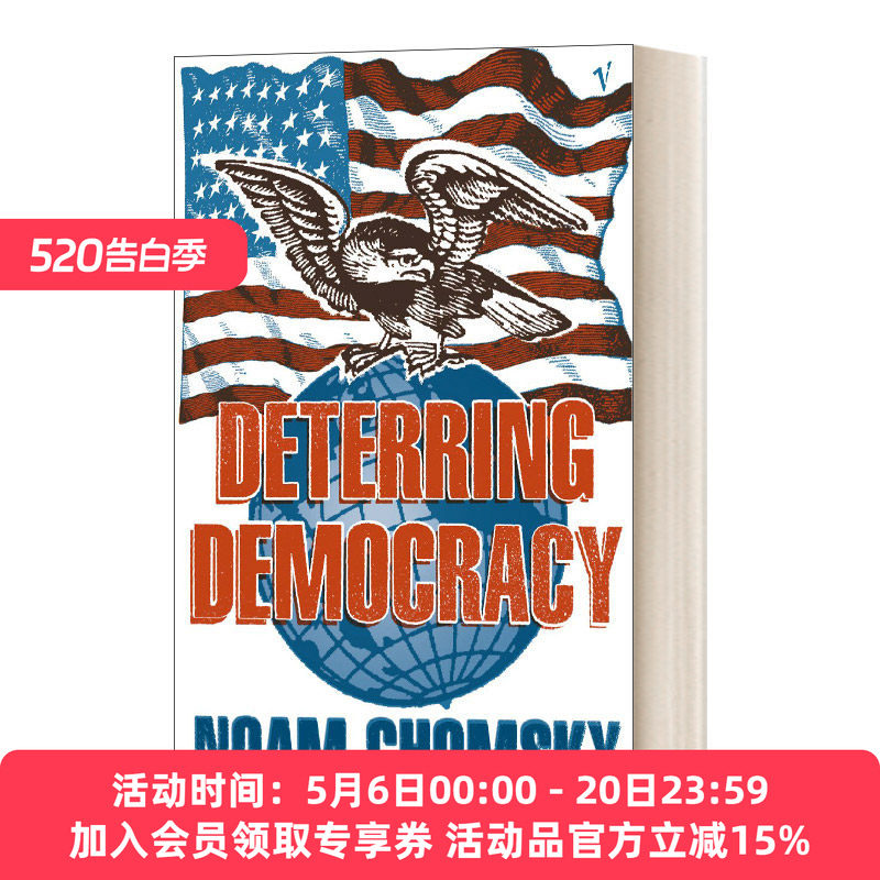 华研原版 英文原版 Deterring Democracy 遏制民主 诺姆·乔姆斯基 英文版 进口英语原版书籍