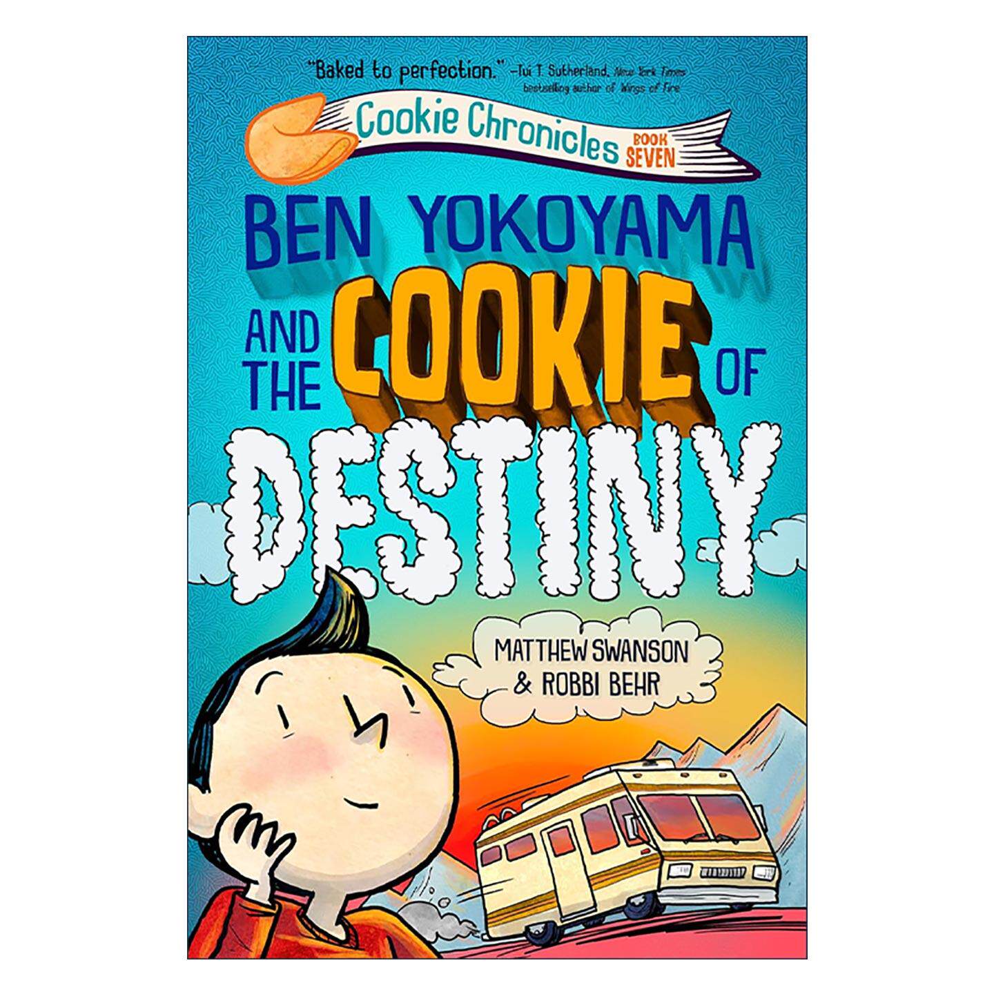 英文原版 Ben Yokoyama and the Cookie of Destiny 饼干编年史7 儿童搞笑校园小说 精装 英文版 进口英语原版书籍