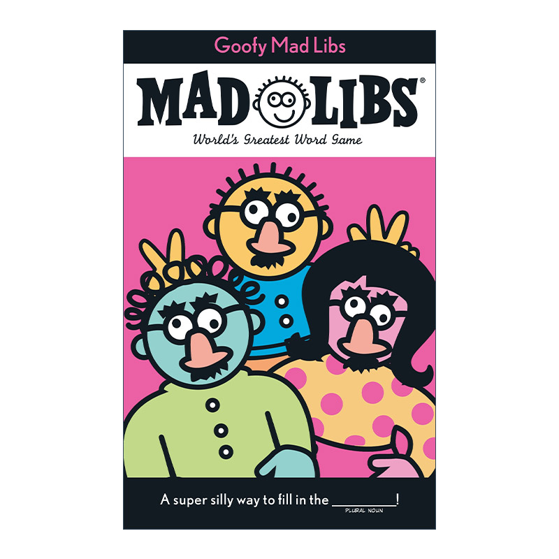 英文原版 Goofy Mad Libs 高手过招 疯狂填词游戏 英文版 进口英语原版书籍