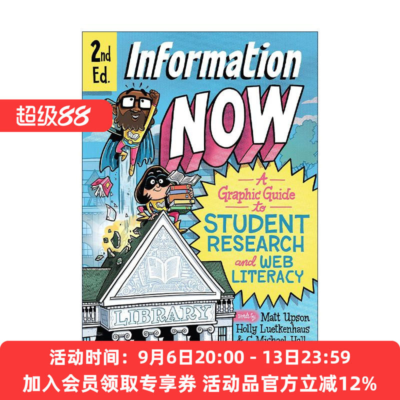英文原版 Information Now 怎样玩转信息 研究方法指南 第二版 论文写作 马特·厄普森 英文版 进口英语原版书籍
