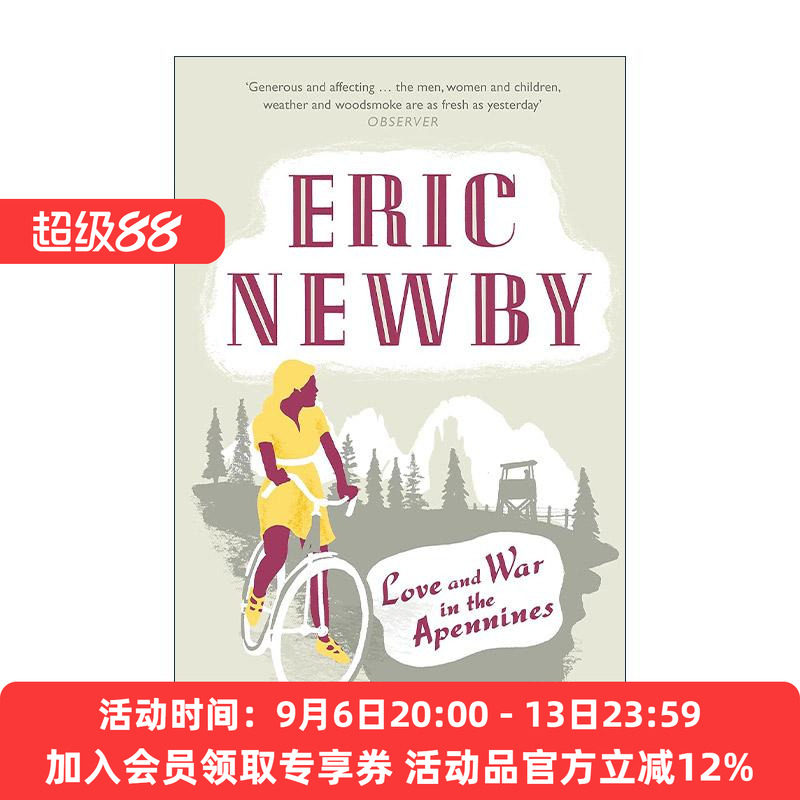 英文原版 Love and War in the Apennines 敌后之恋 Eric Newby经典战时爱情小说 同名电影原著 英文版 进口英语原版书籍