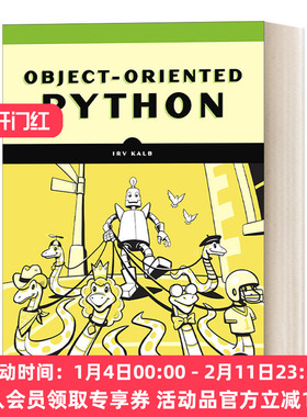 面向对象编程指南 英文原版 Object-Oriented Python 通过创建游戏与GUI来掌握OOP 计算机 Irv Kalb 英文版 进口英语书籍