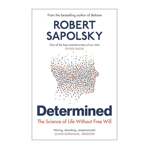 英文原版 Determined 注定 没有自由意志的生命科学 罗伯特·萨波斯基 英文版 进口英语原版书籍