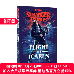 英文版 书籍 Stranger Icarus Flight 英文原版 Things 进口英语原版 怪奇物语 影视科幻小说 伊卡洛斯之翼