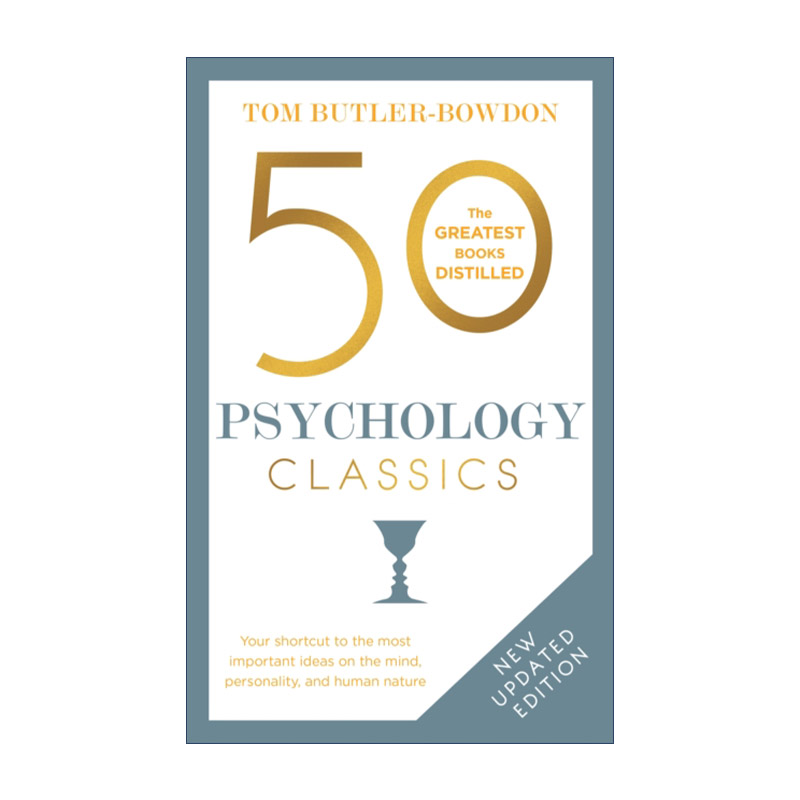 英文原版 50 Psychology Classics 心理们 50位大师的50本书 为非心理学专家而写的心理学书 英文版 进口英语原版书籍