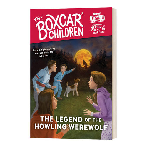 英文原版 The Legend of the Howling Werewolf 狼人的传说 棚车少年148 The Boxcar Children Mysteries 英文版 进口英语书籍