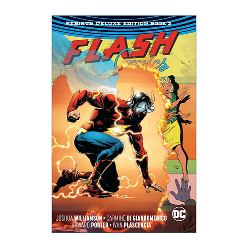 英文原版 The Flash The Rebirth Deluxe Edition Book 2 闪电侠 重生 豪华精装收藏版 卷二 DC漫画 英文版 进口英语原版书籍