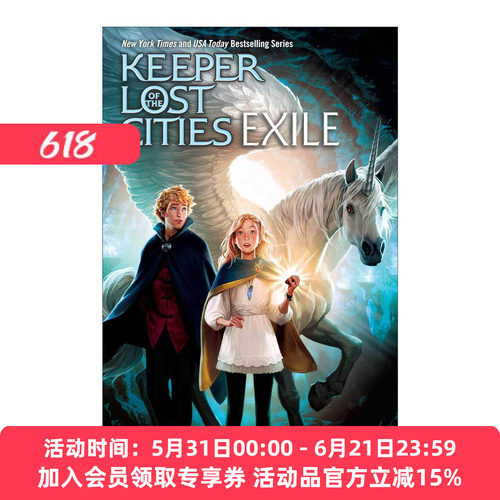 英文原版 Exile 失落城市的守护者2 精装 英文版 进口英语原版书籍