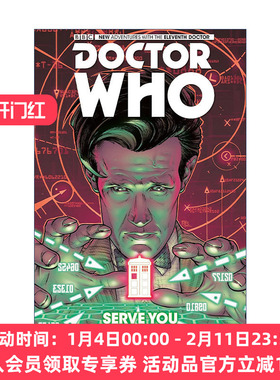 英文原版 Doctor Who: The Eleventh Doctor Vol. 2: Serve You 神秘博士漫画 第十一任博士系列 卷二 为您服务 进口英语原版书籍