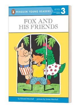 狐狸和他的朋友们 英文原版 Fox and His Friends - Penguin Young Readers  Level 3 企鹅青少分级阅读3级 英文版 进口英语书籍