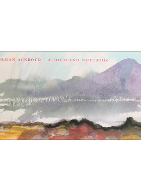 英文原版 Norman Ackroyd A Shetland Notebook 诺曼·阿克罗伊德 设得兰 RA水彩速写本 精装 英文版 进口英语原版书籍