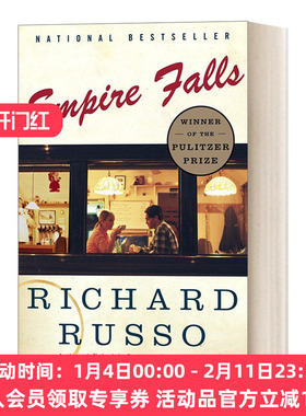 英文原版小说 Empire Falls Vintage Contemporaries 帝国瀑布 Richard Russo 普利策奖 英文版 进口英语原版书籍