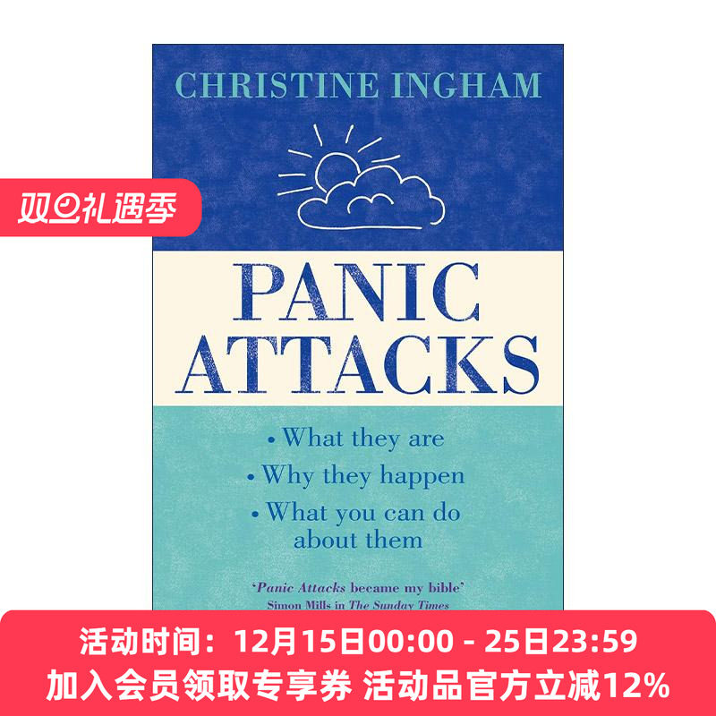英文原版 Panic Attacks 了解恐慌症 应对的实用建议和技巧 Christine Ingham 英文版 进口英语原版书籍