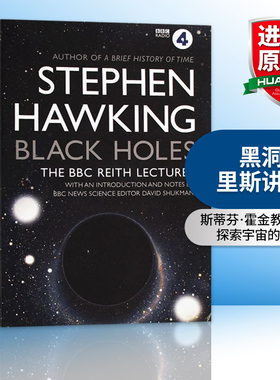 黑洞 里斯讲座 英文原版 宇宙的奥秘 Black Holes The Reith Lectures 英文版原版书籍 斯蒂芬霍金 Stephen Hawking 进口英语书