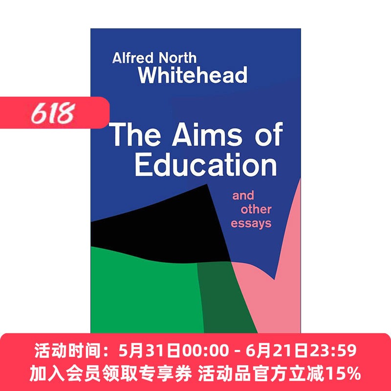 教育的目的  英文原版 Aims of Education 艾阿尔弗雷德诺思怀特海 英文版 进口英语原版书籍