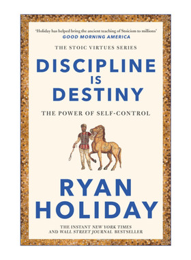 自律决定命运  英文原版 Discipline Is Destiny 自我控制的力量 瑞安·霍利迪 英文版 进口英语原版书籍