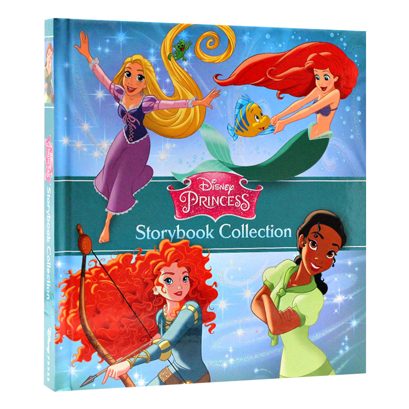 迪士尼公主14个故事合集 英文原版绘本 disney princess storybook