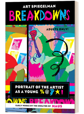 崩溃 英文原版 Breakdowns Pantheon Graphic Library 漫画 2022美国国家图书基金会终身成就奖 Art Spiegelman 英文版 进口书籍