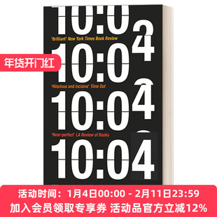 英文原版 10:04 本·勒纳的自传体三部曲 英文版 进口英语原版书籍