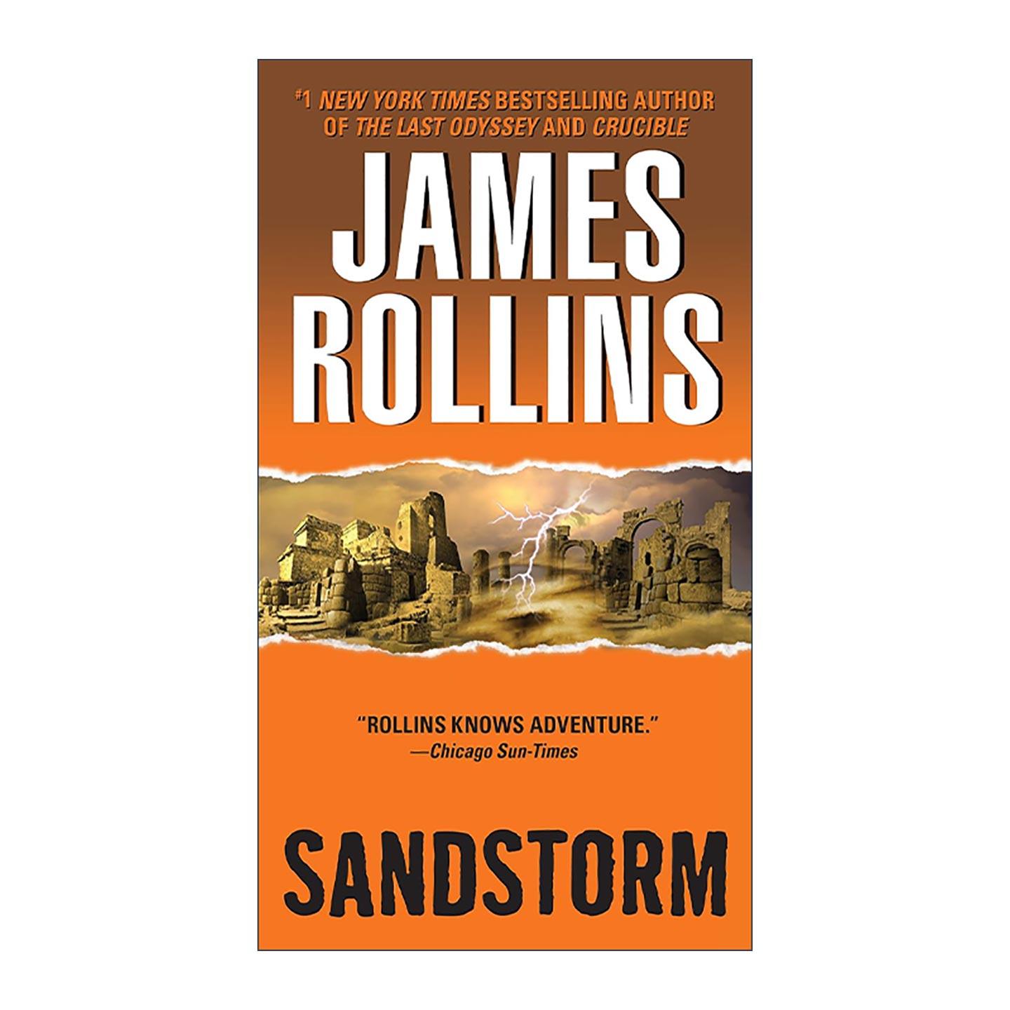英文原版 Sandstorm 沙暴 西格玛中队系列 冒险惊悚小说 James Rollins 英文版 进口英语原版书籍