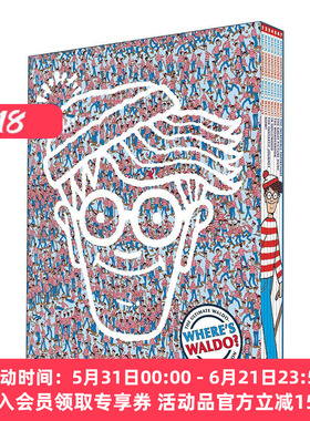英文原版 Where's Waldo The Ultimate Waldo-Watcher Collection 沃尔多在哪里 终极合集 儿童趣味游戏活动书 进口英语书籍