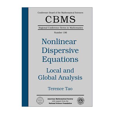英文原版 Nonlinear Dispersive Equations 非线性色散方程 Terence Tao 英文版 进口英语原版书籍