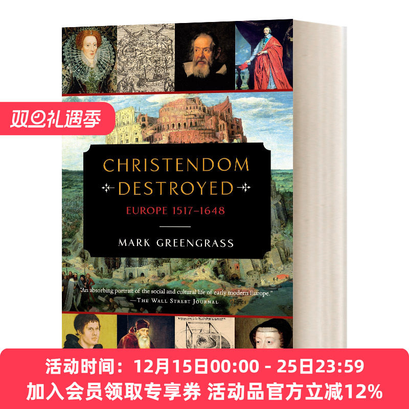 英文原版 Christendom Destroyed 企鹅欧洲史 欧洲的巨变 Europe 1517-1648 英文版 进口英语原版书籍