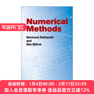英文原版 Numerical Methods 数值计算方法 分析 Germund Dahlquist达尔奎斯特 英文版 进口英语原版书籍