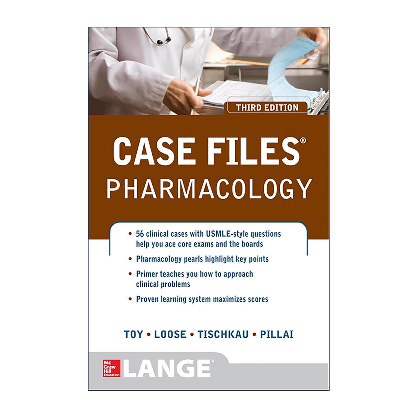 英文原版 Case Files Pharmacology 药理学案例集 第3版 英文版 进口英语原版书籍