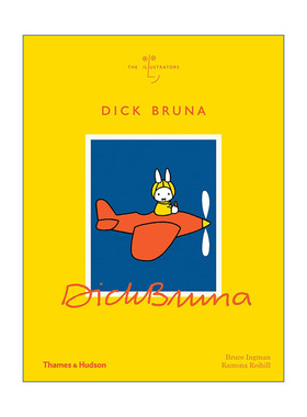 英文原版 Dick Bruna 迪克·布鲁纳作品集 Miffy米菲兔创作者 The Illustrators插画家系列 精装 英文版 进口英语原版书籍