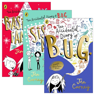 英文原版 The Accidental Diary of B.U.G. 碧丽的意外日记3册 英文版 进口英语原版书籍
