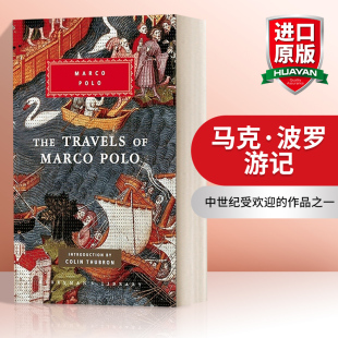 华研原版 Marco 英文原版 马克·波罗游记 Polo Everyman精装 Travels 英文版 书籍 进口英语原版 版