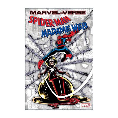 英文原版 Marvel-Verse Spider-Man & Madame Web 漫威宇宙 蜘蛛侠与蜘蛛夫人 儿童漫画 Dennis O'Neil 英文版 进口英语原版书籍