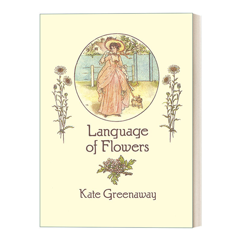 花之语 英文原版 Language of Flowers 花语袖珍手册 凯特&middot;格林纳威插画 英文版 进口英语原版书籍