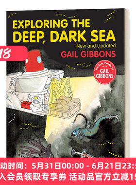 探索黑暗的深海 英文原版 Exploring the Deep  Dark Sea 盖尔吉本斯少儿百科系列 英文版 进口英语原版书籍