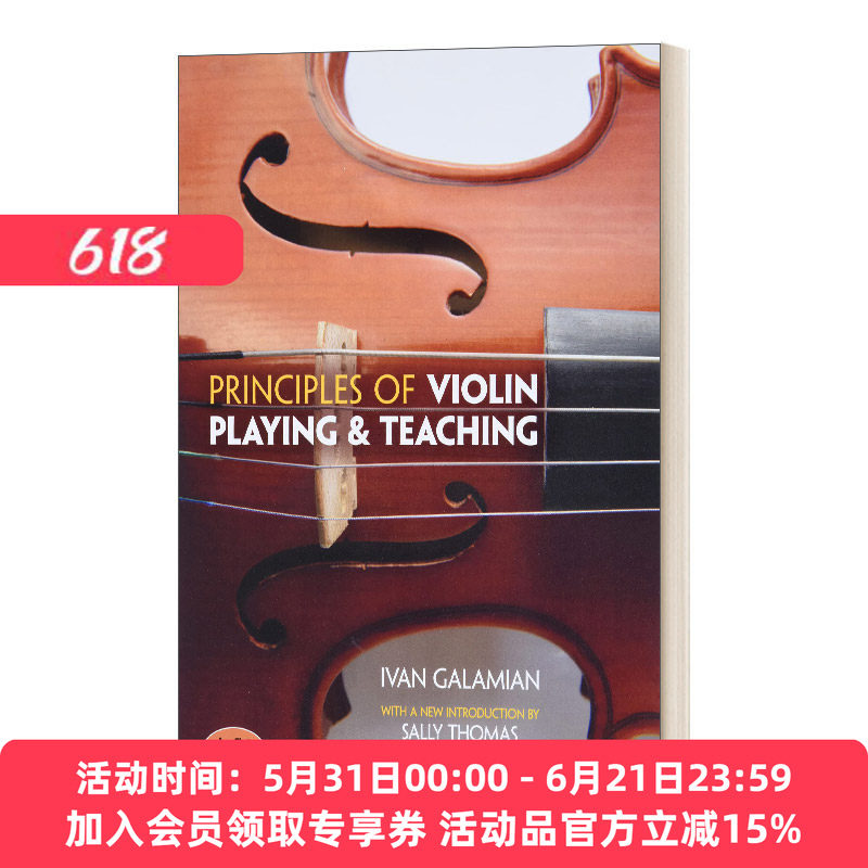 英文原版 Principles of Violin Playing and Teaching 小提琴演奏和教学原则 英文版 进口英语原版书籍