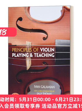英文原版 Principles of Violin Playing and Teaching 小提琴演奏和教学原则 英文版 进口英语原版书籍