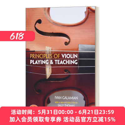 英文原版 Principles of Violin Playing and Teaching 小提琴演奏和教学原则 英文版 进口英语原版书籍