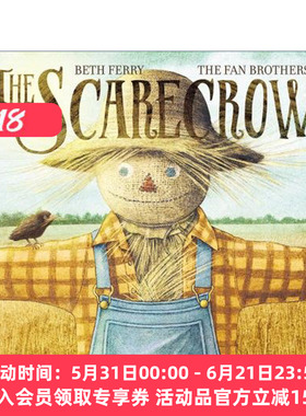 英文原版 The Scarecrow 稻草人 精装绘本 友谊 帮助 Beth Ferry 英文版 进口英语原版书籍