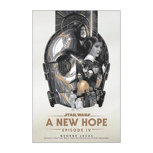 英文原版 A New Hope: Star Wars Episode IV 星球大战前传4 新希望 英文版 进口英语原版书籍