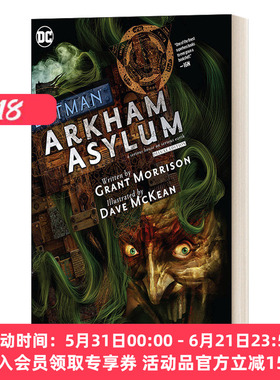英文原版 Batman Arkham Asylum The Deluxe Edition 蝙蝠侠 阿卡姆疯人院精装版 DC漫画 精装 英文版 进口英语原版书籍