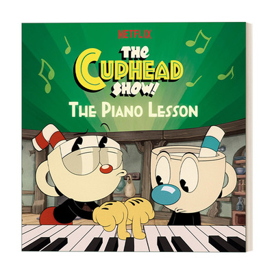 英文原版 The Piano Lesson The Cuphead Show! 茶杯头漫画 钢琴课 儿童绘本 Netflix影视版 Billy Wrecks 英文版 进口英语原版书