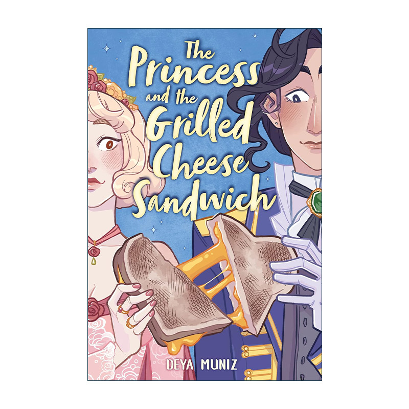 公主和烤奶酪三明治 英文原版 Princess and the Grilled Cheese Sandwich 浪漫喜剧图像小说 英文版 进口英语原版书籍