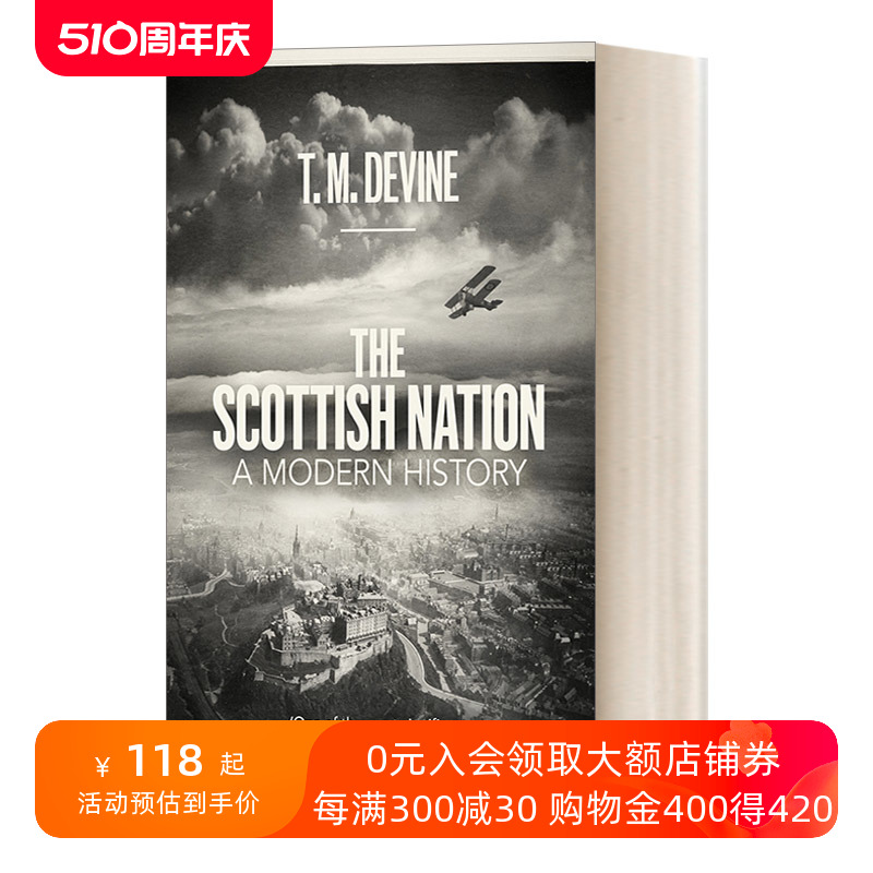 英文原版 The Scottish Nation苏格兰民族一部近代史 T.M.迪瓦恩英文版进口英语原版书籍