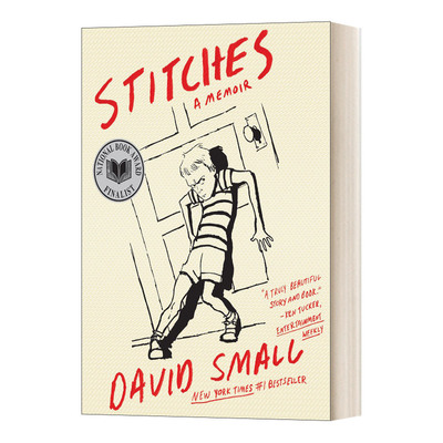 英文原版 Stitches 缝不起来的伤痕童年 漫画小说 英文版 进口英语原版书籍