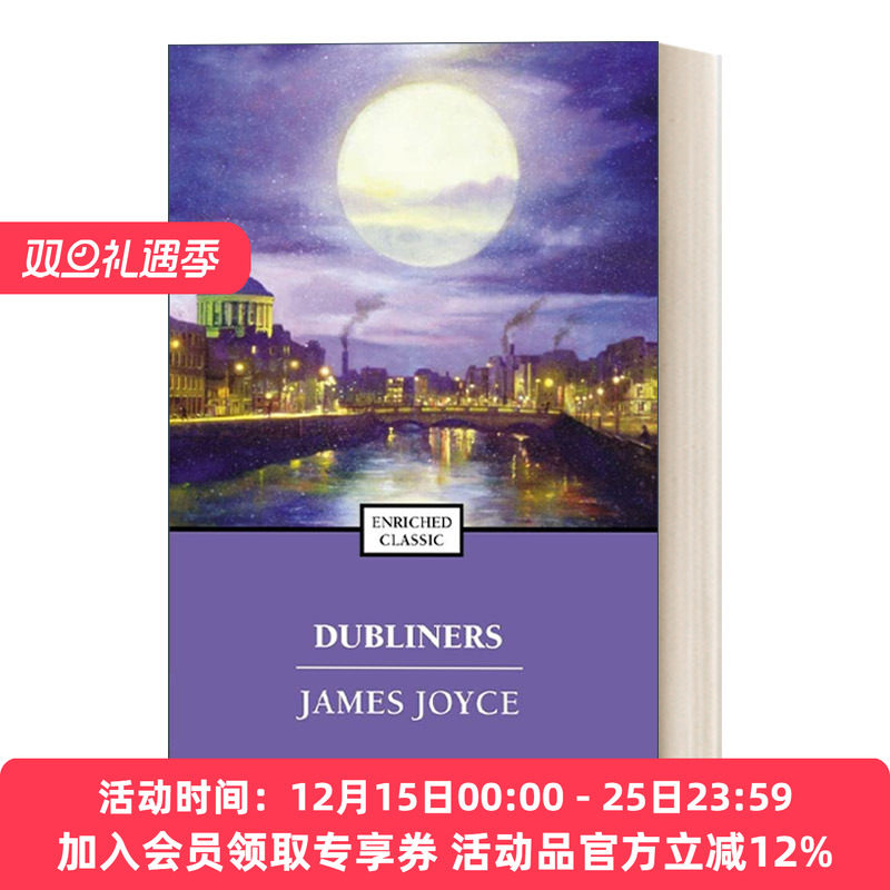 都柏林人 英文原版 Dubliners Enriched Classics系列 英文版 进口英语原版书籍