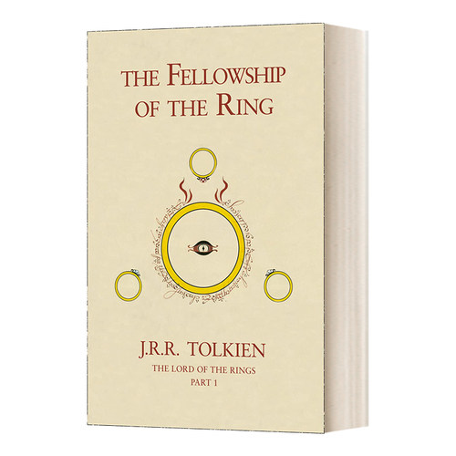 英文原版小说 The Fellowship of the Ring 指环王1 魔戒现身 精装 The Lord of the Rings 英文版 进口英语原版书籍